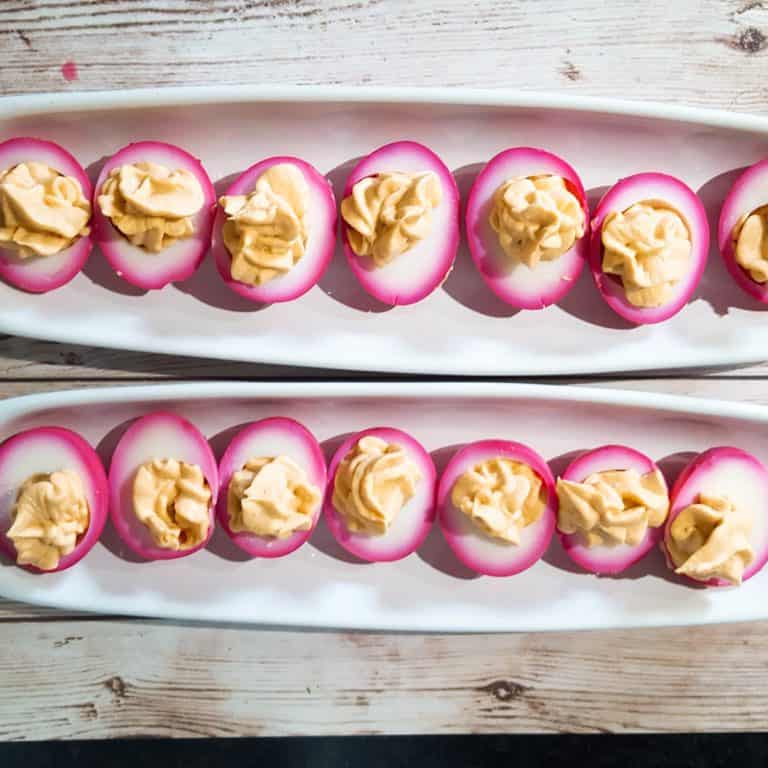 Pretty in Pink Eieren - recept