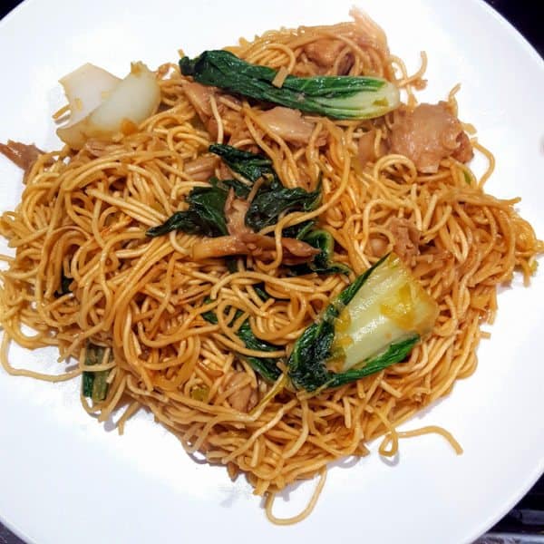 Chow mein noedels