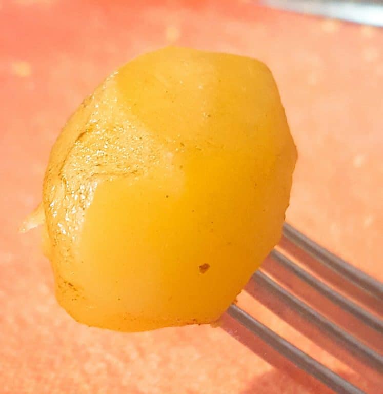 Boterzacht aardappeltje