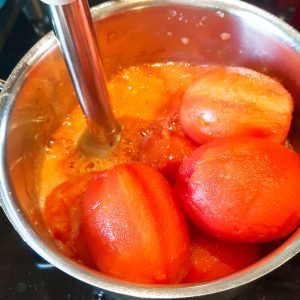 Tomaten pureren