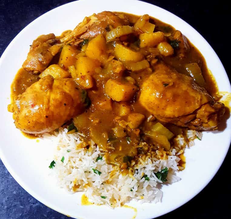 hoofdgerechten kip curry