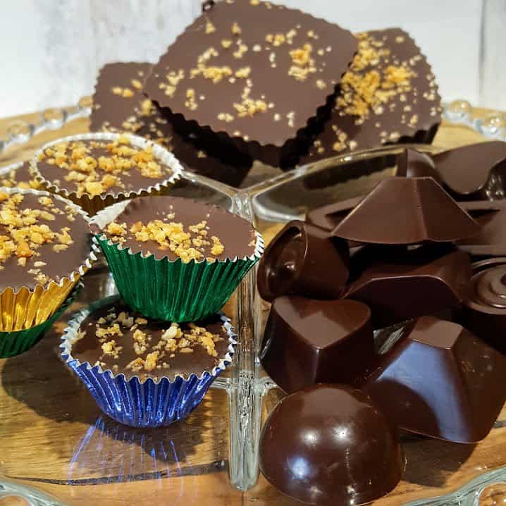 Foodblogswap tijd: pindakaas/chocolade bonbons