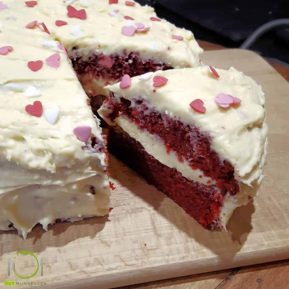 bakken - taart Red Velvet cake