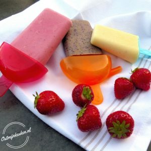 recept yoghurt ijsjes met fruit