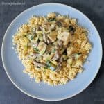 Couscous met biefstuk en groente recept