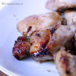 Gemarineerde kippendijen recept