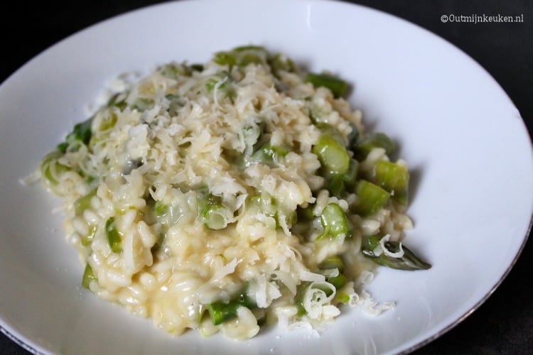 risotto met groene asperges